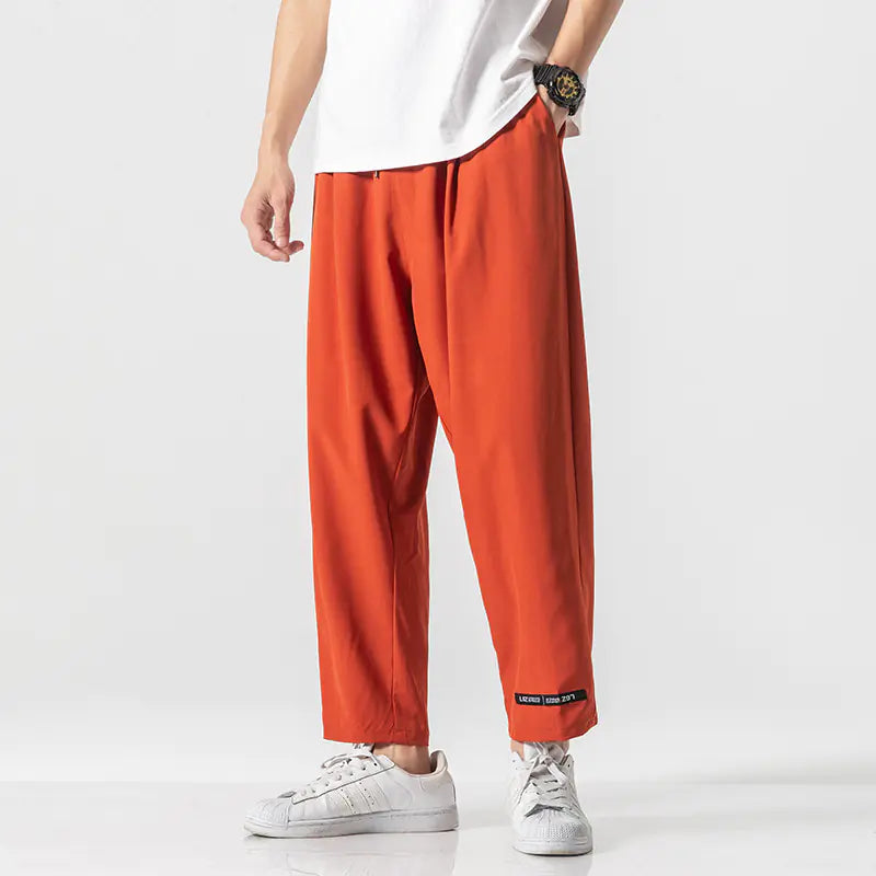 Japanese Large Size Thin Stretch Sports Capris