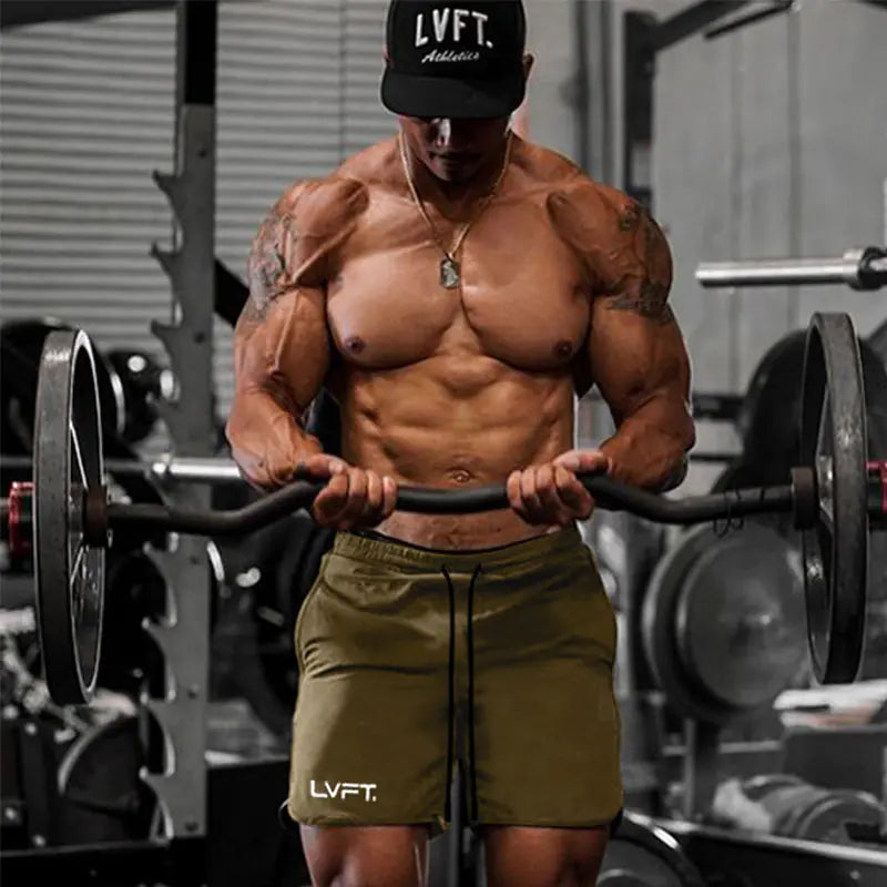 Men's Summer Thin Stretch Breathable Sports Shorts