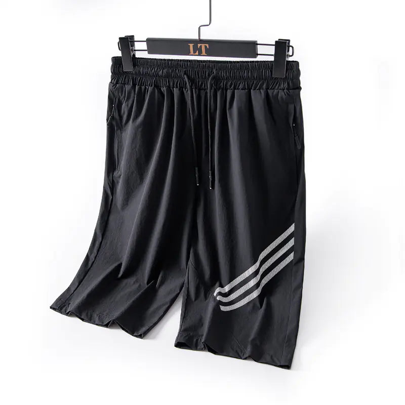 Men's Thin Stretch Straight Sports Pants